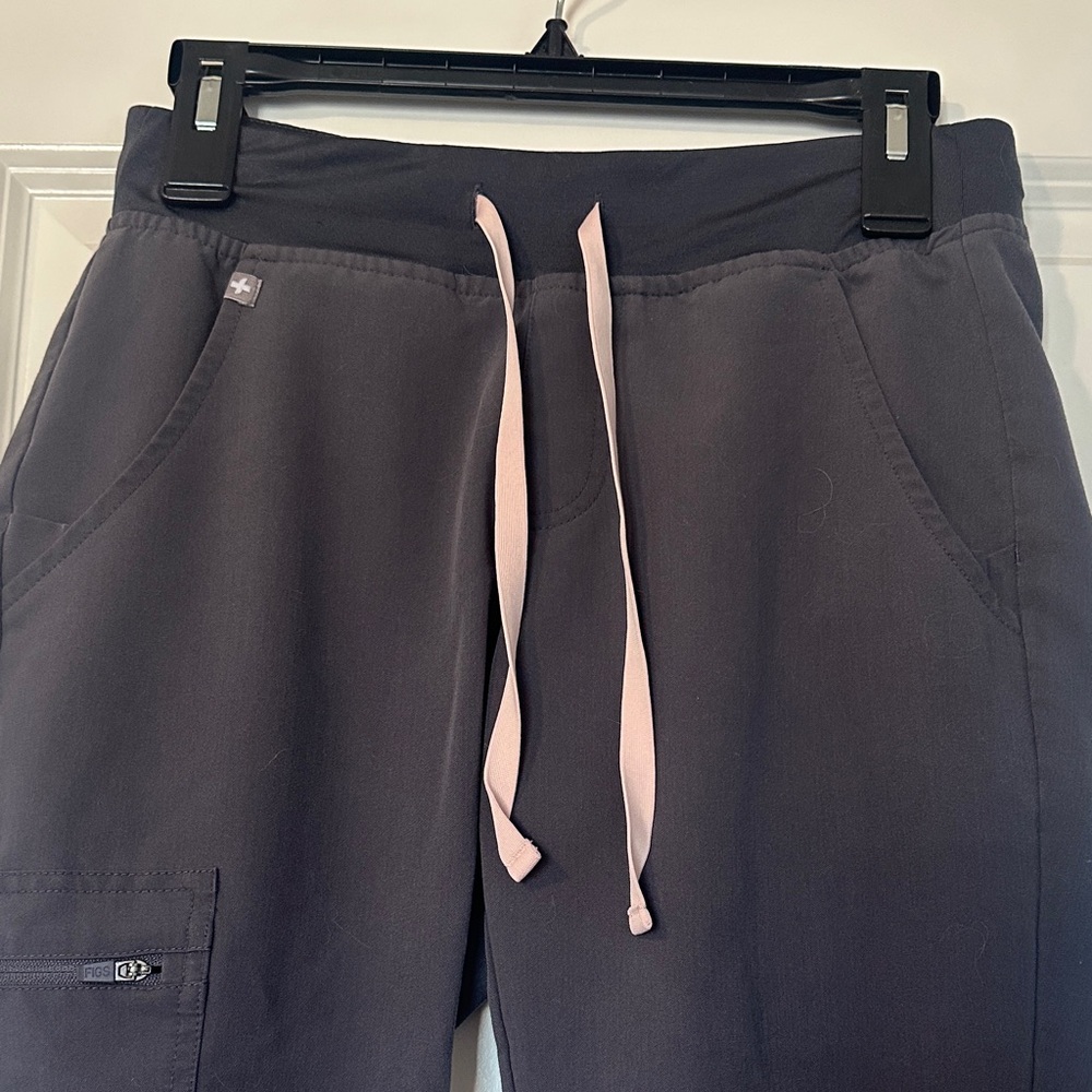Figs Zamora Casual Scrub joggers xsp charcoral
